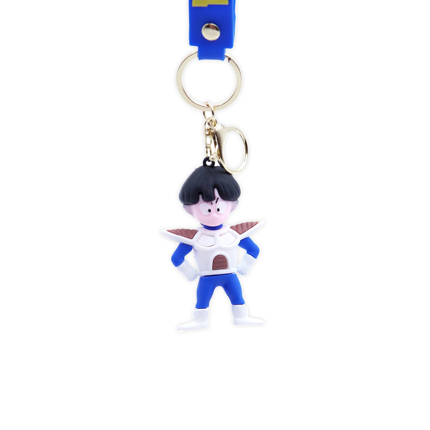 Gohan Saiyan Suit Rubber Keychain - Dragon Ball