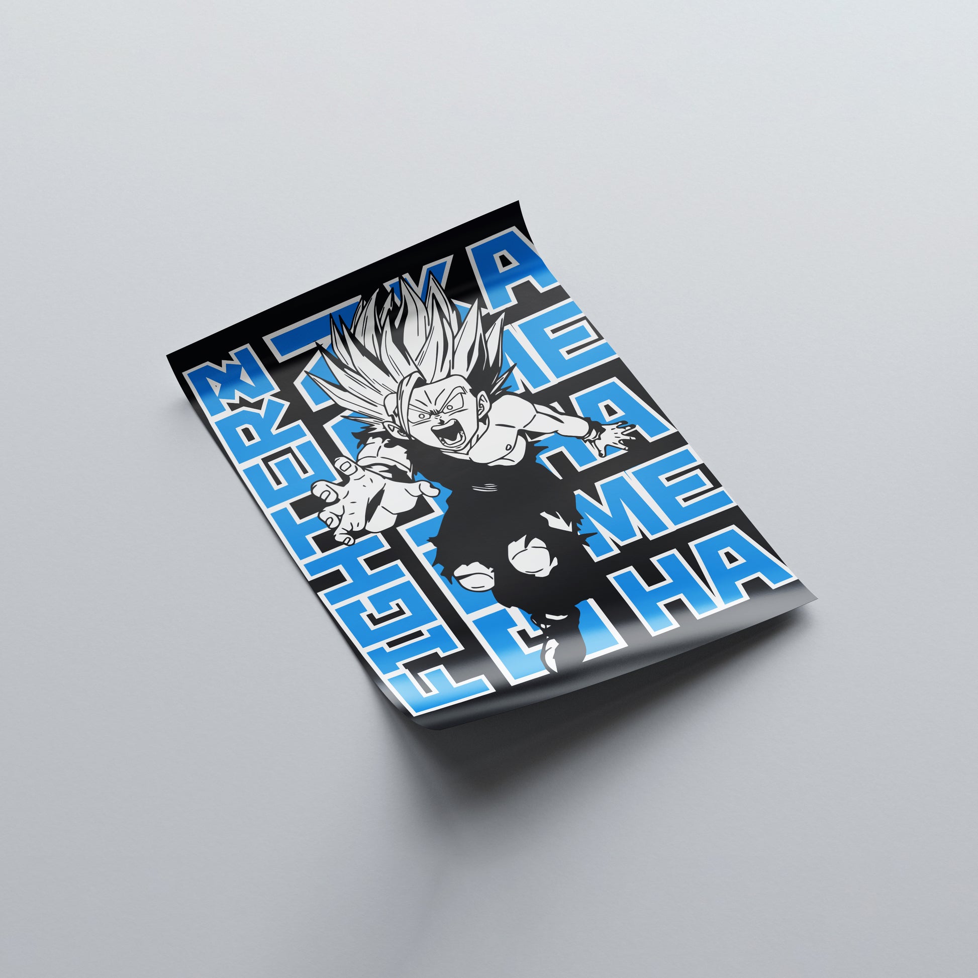 Gohan's Kamehameha Poster - Dragon Ball - Weebshop