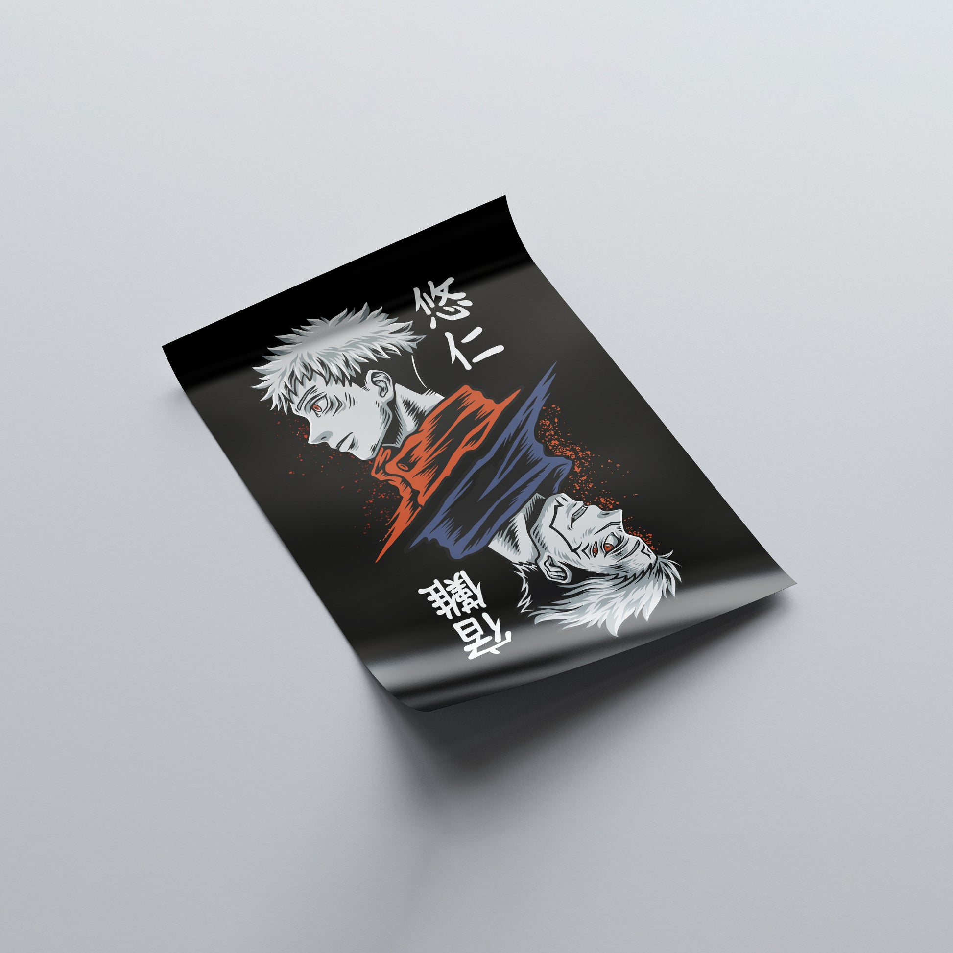 Itadori Yuji x Ryomen Sukuna Poster - Jujutsu Kaisen - Weebshop
