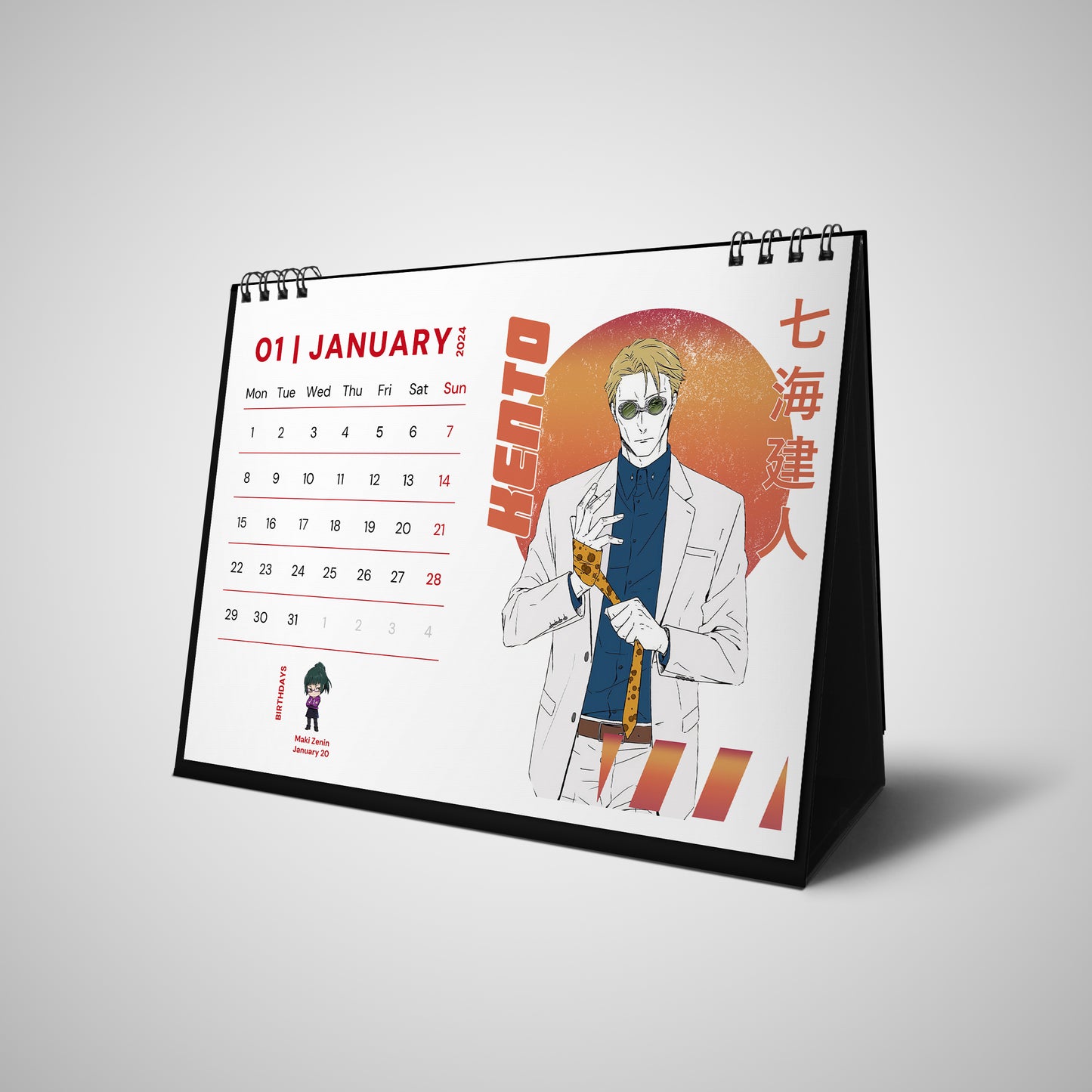 Jujutsu Kaisen Calendar