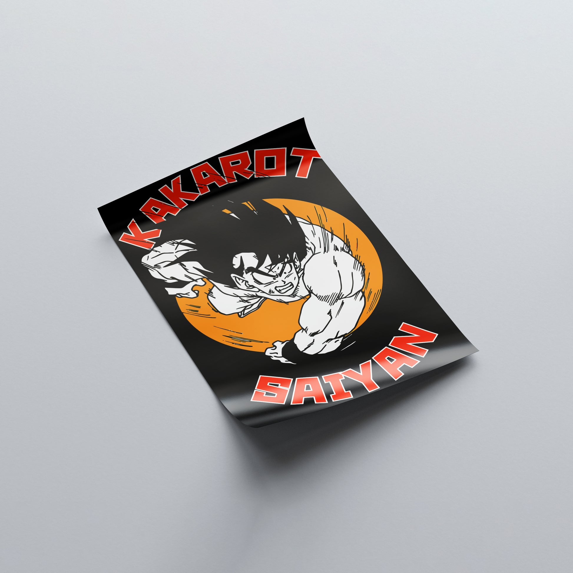 Kakarot Saiyan Poster - Dragon Ball - Weebshop