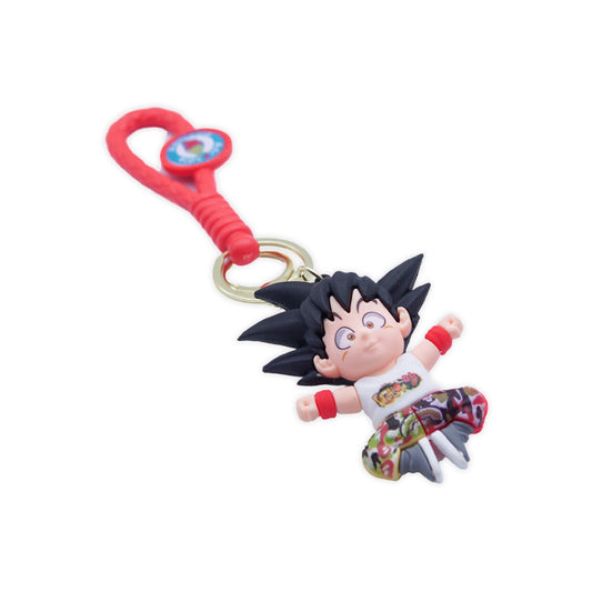 Kid Goku Drip Rubber Keychain - Dragon Ball