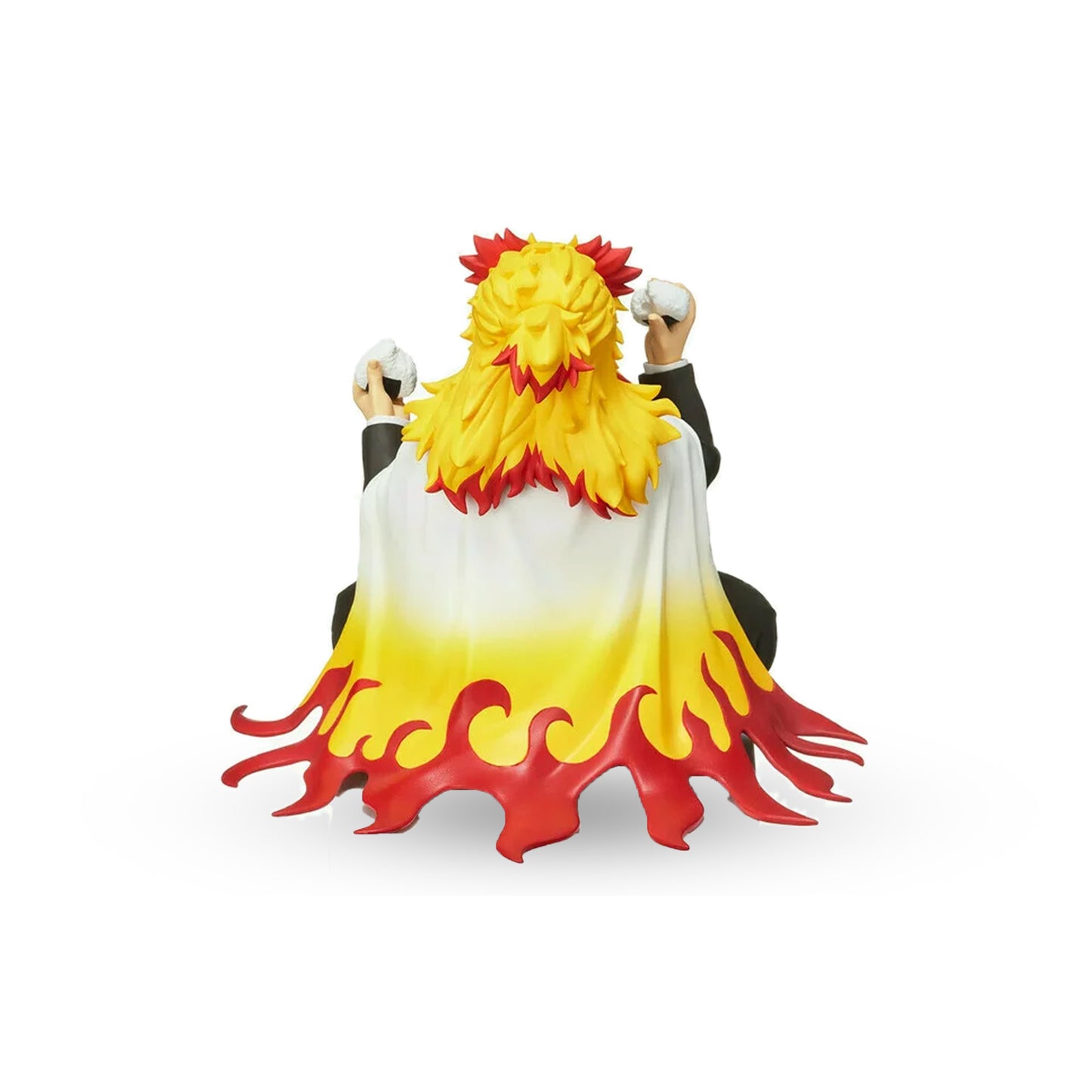 Kyojuro Rengoku Eating Onigiri Figurine - Demon Slayer