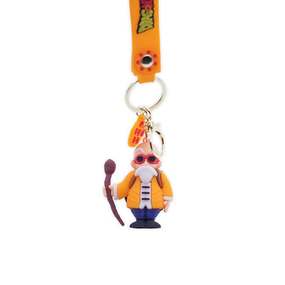 Master Roshi Rubber Keychain - Dragon Ball