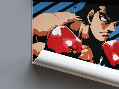 Mamoru Takamura Poster - Hajime no Ippo - Weebshop