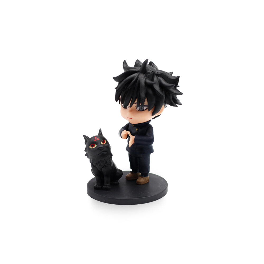 Megumi Fushiguro w Dog Chibi Figurine - Jujutsu Kaisen - Weebshop