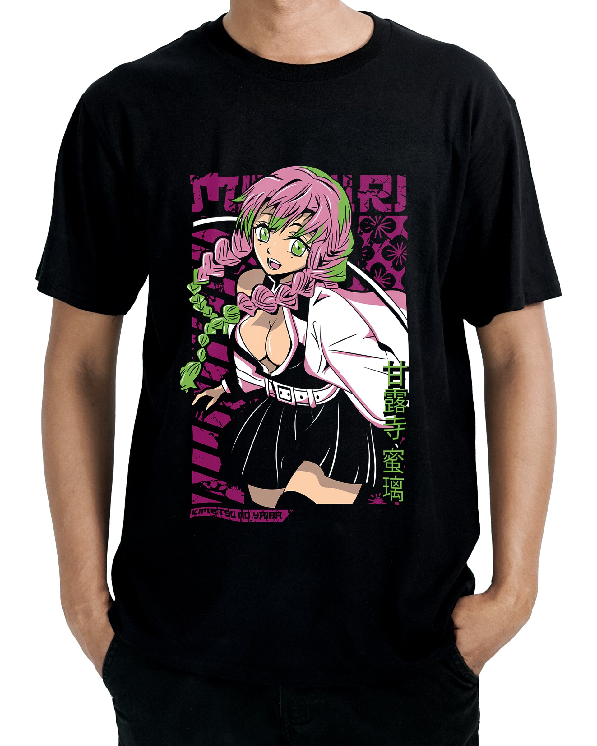 Mitsuri Kanroji Regular T-shirt - Demon Slayer - Weebshop