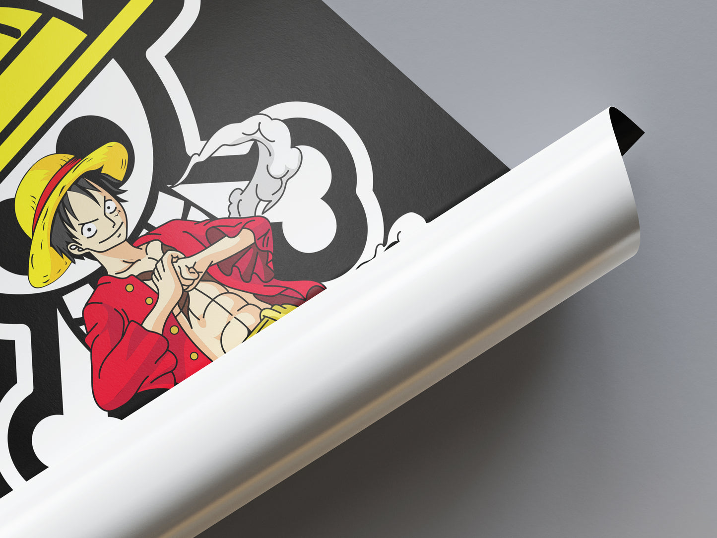 Monkey D Luffy Fight Pose Poster - One Piece - Weebshop
