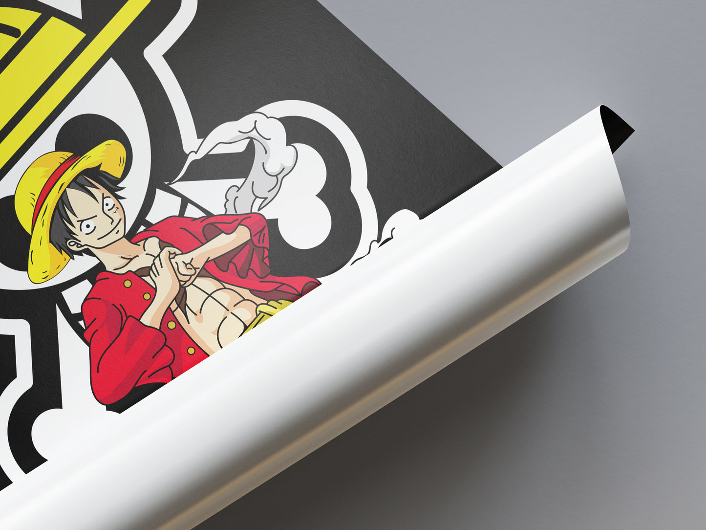 Monkey D Luffy Gear 5 Golden Bounty Poster - One Piece – Weebshop