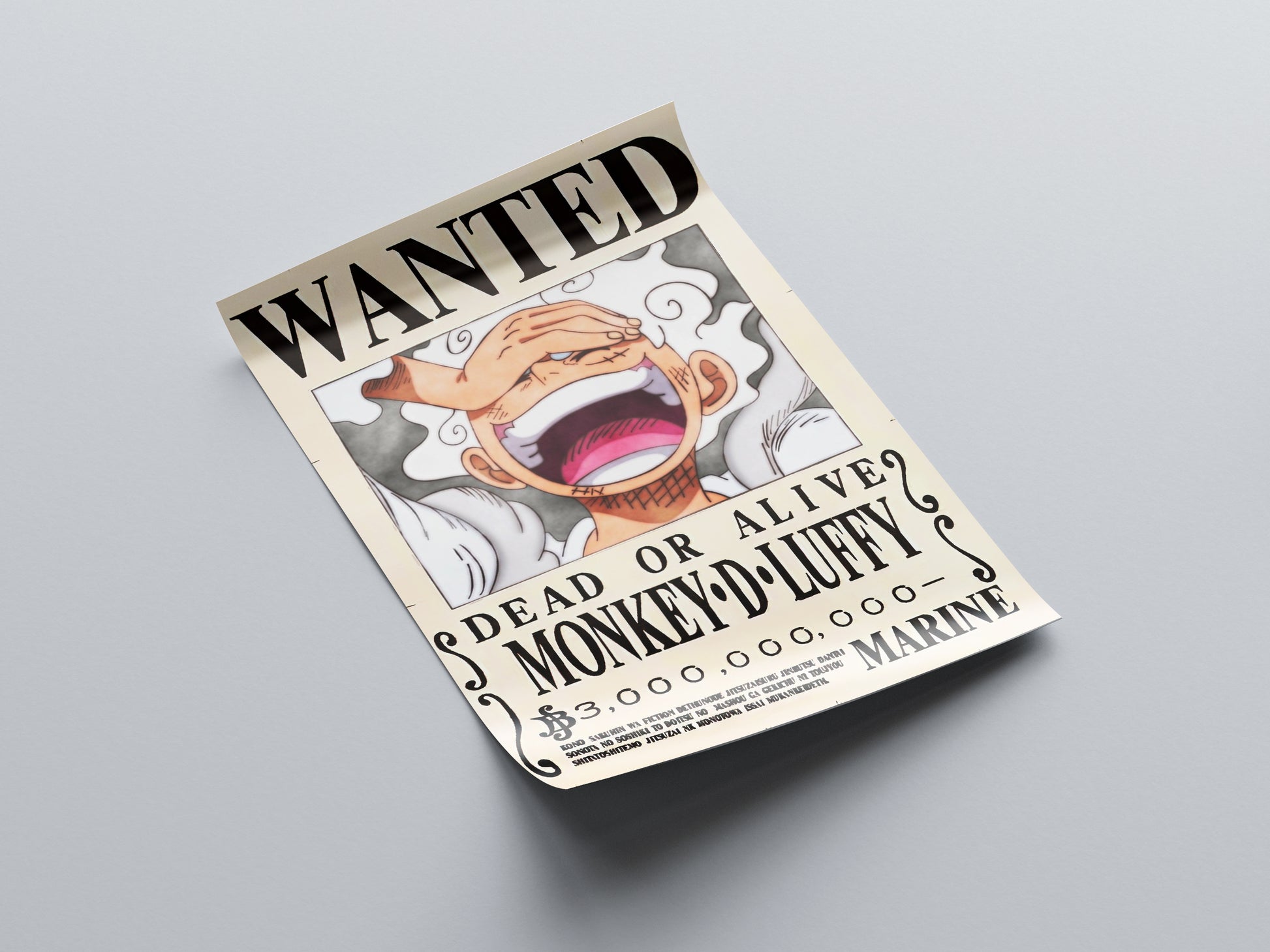 Monkey D Luffy Post Wano Bounty Poster - One Piece - Weebshop