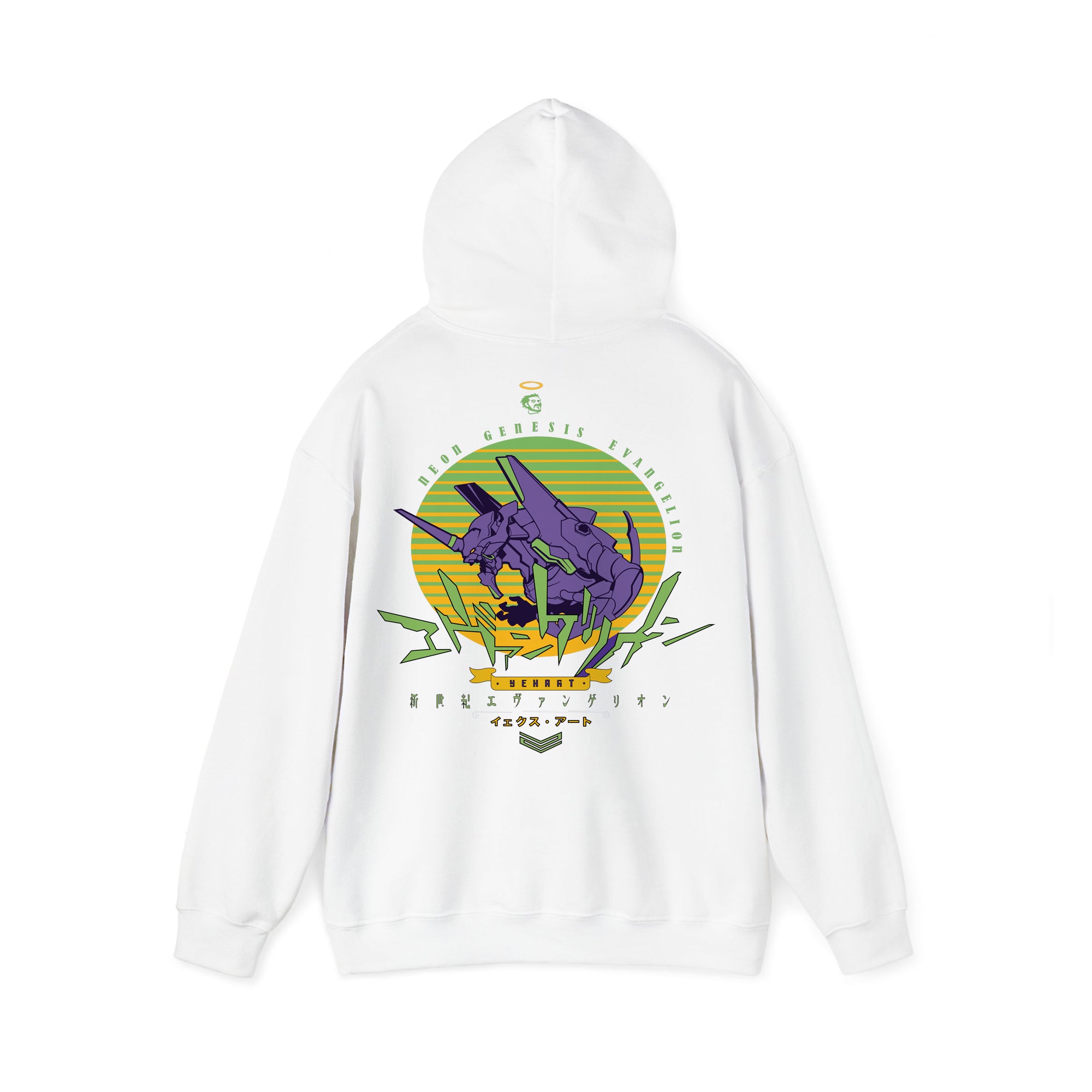 Evangelion Unit-01 (Eva-01) Hoodie - Neon Genesis Evangelion - Weebshop