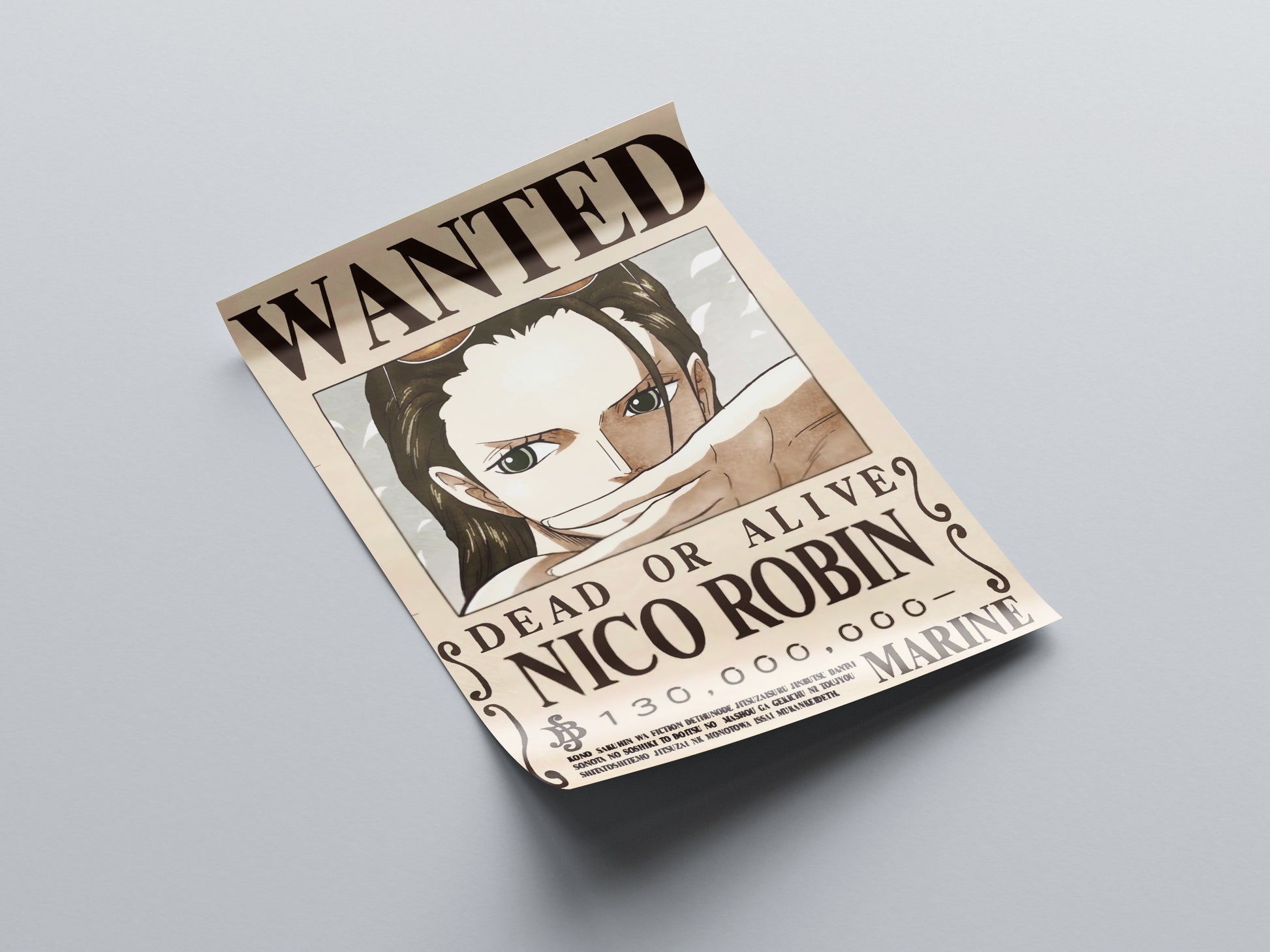 Nico Robin Bounty Poster - One Piece - Weebshop
