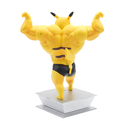 Figurines Pikachu bodybuilder - LIVRAISON GRATUITE