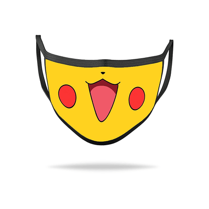 Pikachu Cute Face Mask - Pokemon - Weebshop