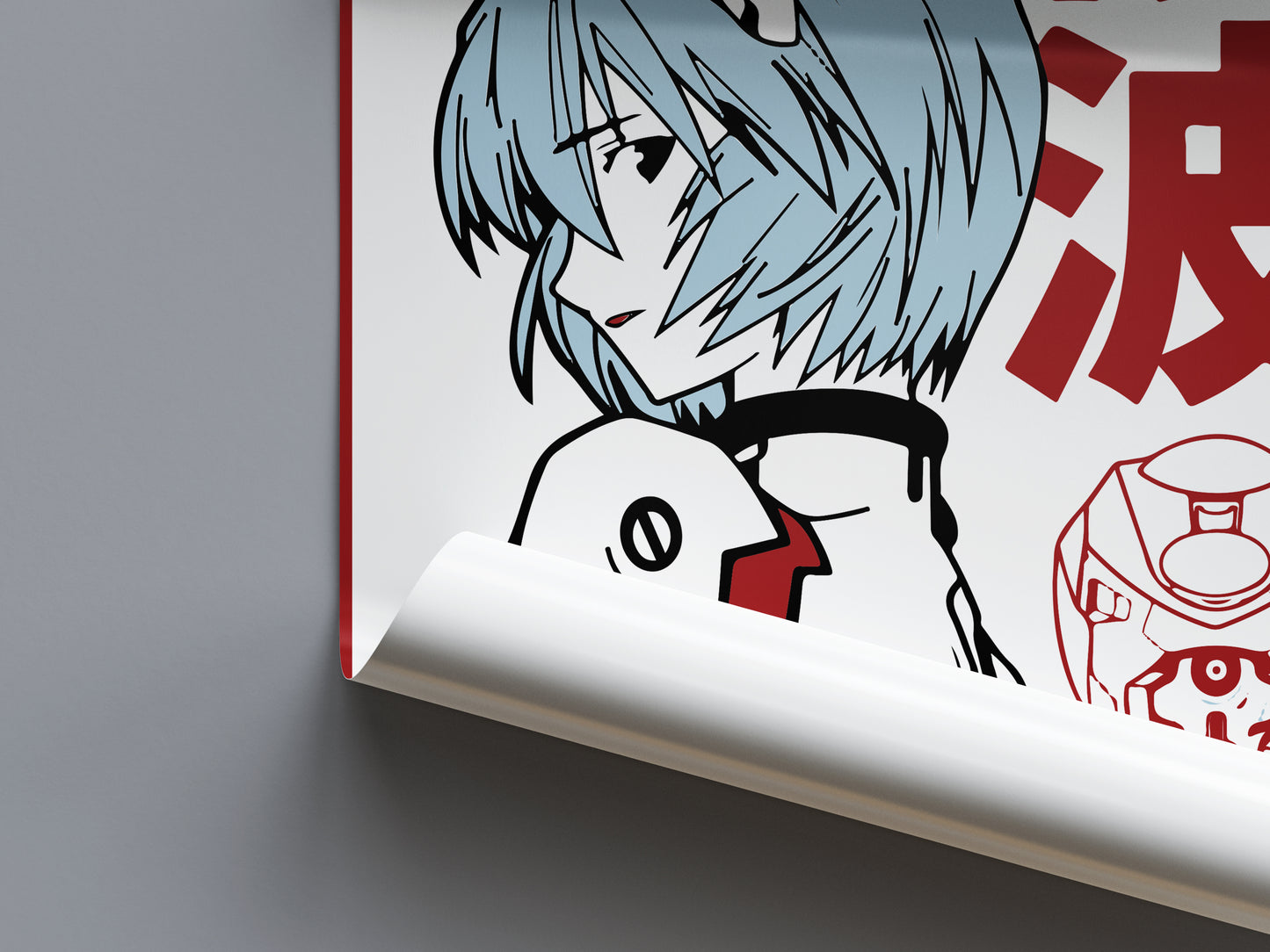 Rei Ayanami Poster - Neon Genesis Evangelion - Weebshop