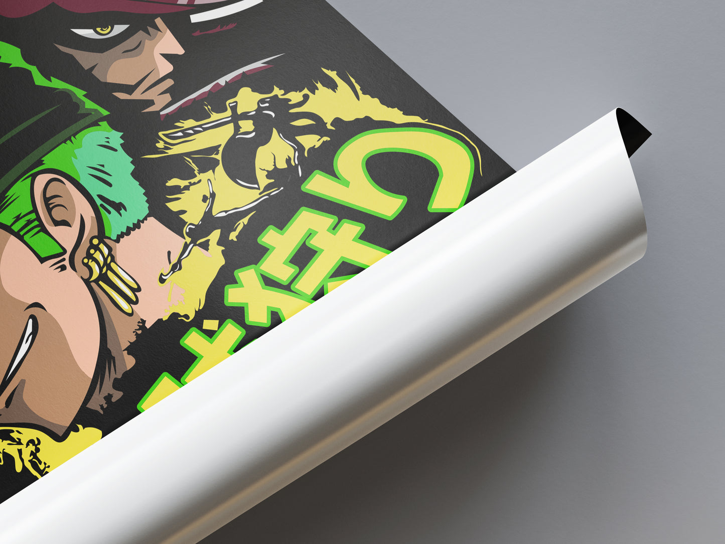 Roronoa Zoro Smirking Poster - One Piece - Weebshop