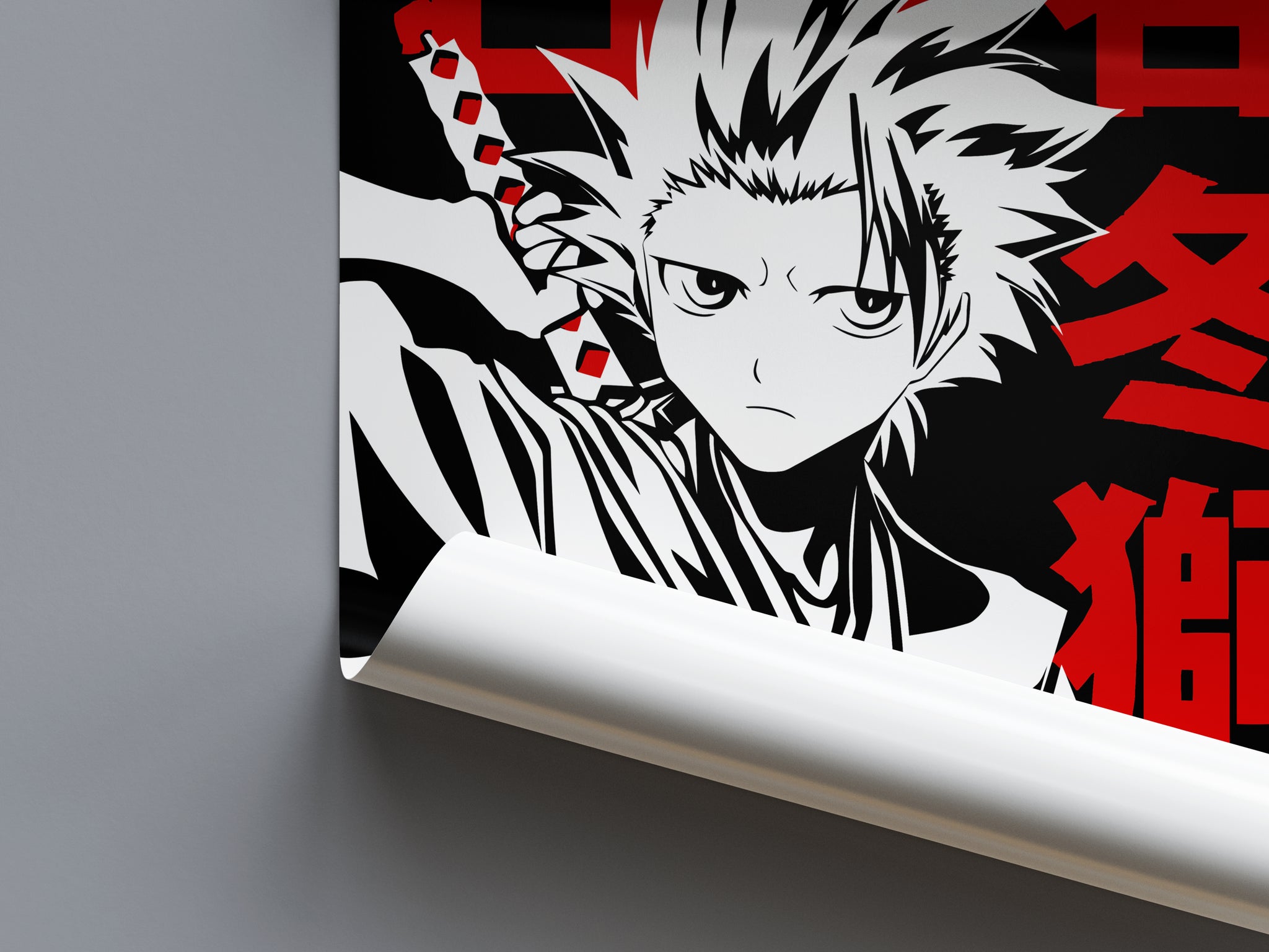Toshiro Hitsugaya Poster Bleach Anime Merchandise