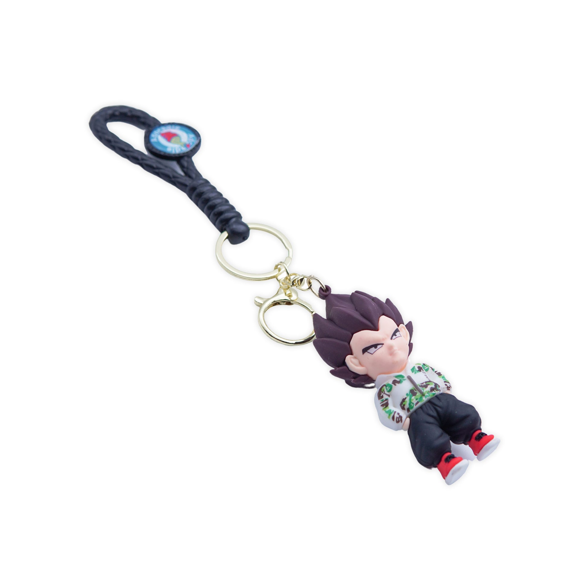 Vegeta Drip Rubber Keychain Dragon Ball Weebshop Anime Merchandise