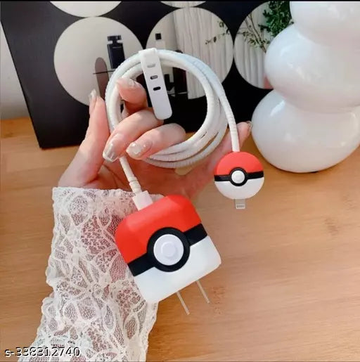 Pokeball Apple 20W Charger Cover - Pokemon