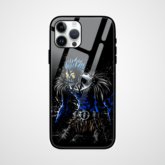Ryuk Splatter iPhone Glass Case - Death Note - Weebshop